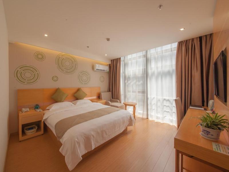 Greentree Inn Jiangsu Suzhou Gongyequan District Xinglong Street Express Hotel Esterno foto