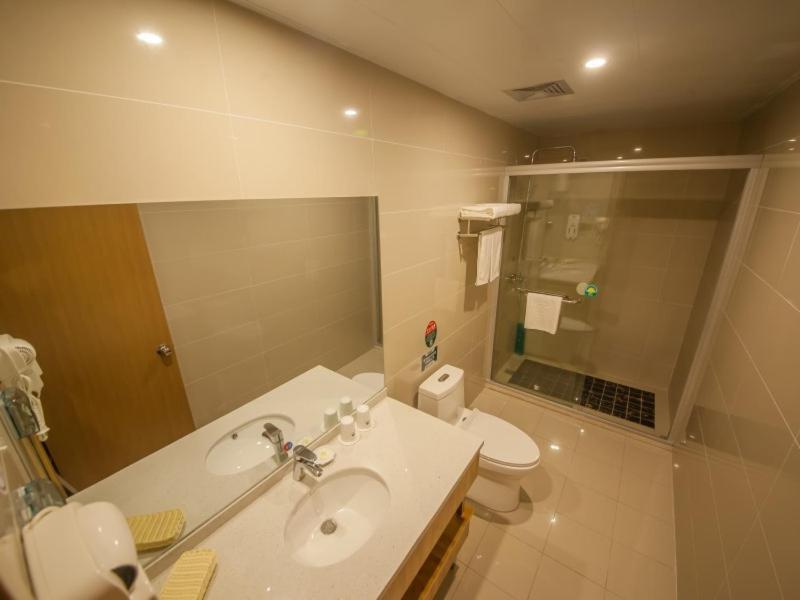 Greentree Inn Jiangsu Suzhou Gongyequan District Xinglong Street Express Hotel Esterno foto