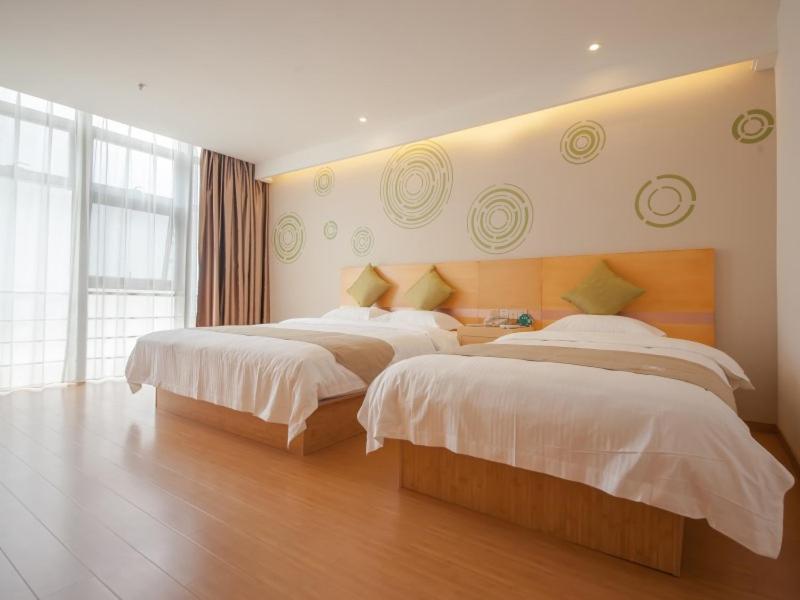 Greentree Inn Jiangsu Suzhou Gongyequan District Xinglong Street Express Hotel Esterno foto