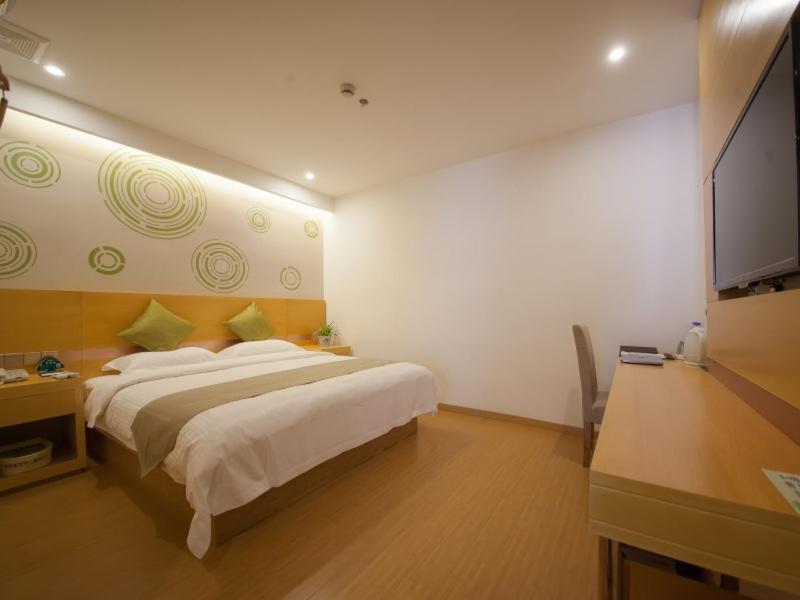 Greentree Inn Jiangsu Suzhou Gongyequan District Xinglong Street Express Hotel Esterno foto