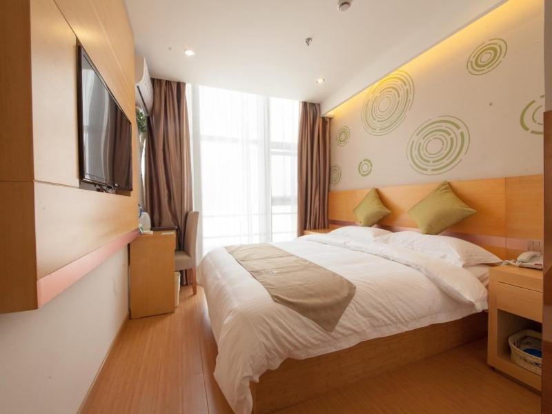 Greentree Inn Jiangsu Suzhou Gongyequan District Xinglong Street Express Hotel Esterno foto